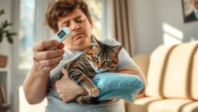 Cómo detectar un golpe de calor en gatos y qué hacer al respecto