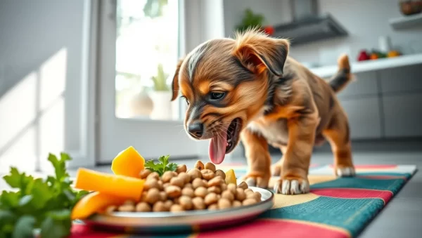 Cómo enseñar a tu cachorro a comer de forma saludable y equilibrada