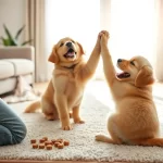 Cómo enseñar a tu perro a dar la pata de forma sencilla y efectiva