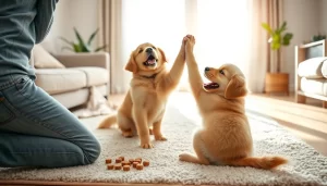 Cómo enseñar a tu perro a dar la pata de forma sencilla y efectiva