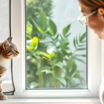 Cómo proteger a tu gato de las ventanas y balcones de forma segura