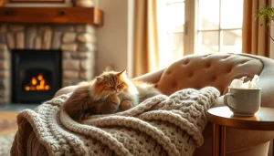 Imprescindibles para mantener a tu gato caliente en invierno