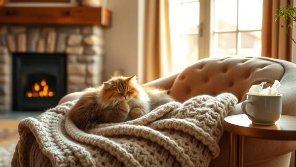 Imprescindibles para mantener a tu gato caliente en invierno