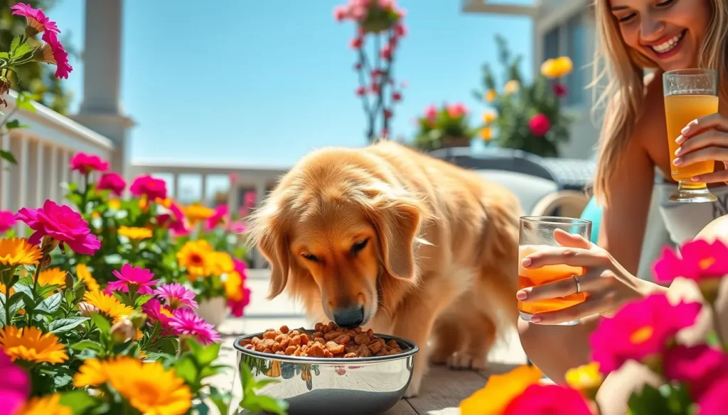La importancia de la comida húmeda para mascotas en verano
