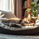 Las mejores camas para gatos: tipos y consejos para elegir la ideal