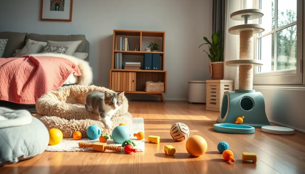Los accesorios imprescindibles que tu gatito necesita tener en casa