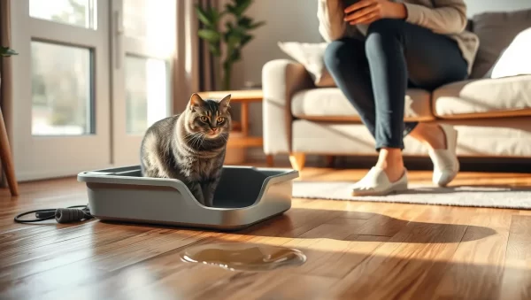 Por qué mi gata esterilizada se orina en todas partes y cómo solucionarlo