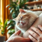 Qué significa cuando un gato se frota en ti y cómo interpretarlo